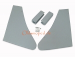 Set Verkleidungsteile (grau), SW Superelastik