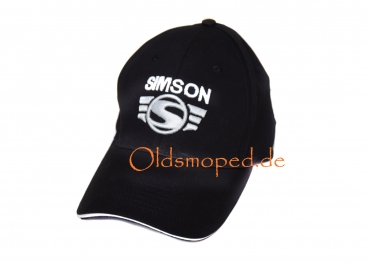 Basecap (Schwarz) Simson 3D-Logo