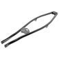 Preview: Rahmenobergurt, Obergurt (schwarz), Simson S50, S51, S70