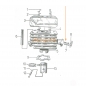 Preview: Normteile (Vergaserflansch), Simson KR51/1, KR51/2, S50, S51, S53, S70, S83, SR4-1, SR4-2, SR50, SR80, MS50, E930