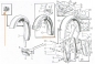 Preview: Bowdenzughalter zum Schutzblech, Simson S50, S51, S70, ETZ