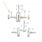 Preview: Scheibenfeder (3x3,7), Simson S50, S51, S53, S70, S83, SR4-1, SR4-2, SR4-3, SR4-4, SR50, SR80, E930