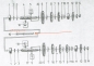 Preview: Ziehkeilwelle für 3 und 4-Gang Motor, Simson KR51/2, S51, S53, S70, SR50
