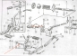 Preview: Distanzrohr für Hebellagerung, Simson SR50, SR80, SD50, SRA