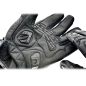 Preview: Motorradhandschuhe mit Protektoren (schwarz), Motiv: SIMSON