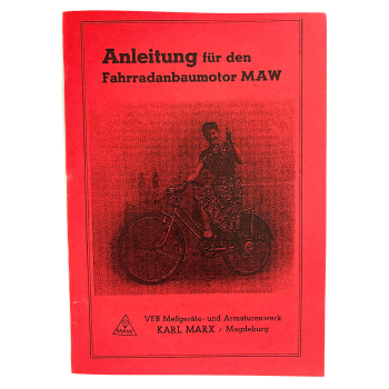 Anleitung für Fahrradanbaumotor, MAW