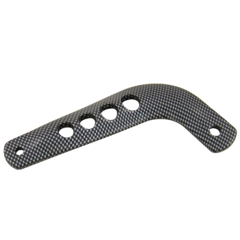 Enduro-Auspuffstrebe kurz (Carbon), Simson S51E, S70E