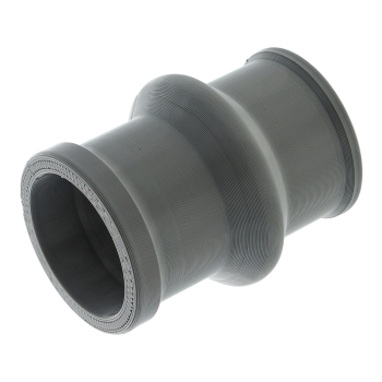 Ansaugmuffe, 3D-Druck (grau) , kompatibel Simson S50, S51, S53, S70