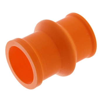 Ansaugmuffe, 3D-Druck (orange) , kompatibel Simson S50, S51, S53, S70