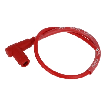 SET NGK Zündkerzenstecker Racing (rot), Simson S50, S51, S53, S70, KR51, SR50, SR4-