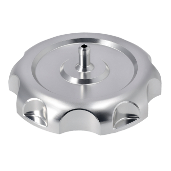 CNC Tankdeckel Ø40 (silber), Simson S50, S51, S53, S70, SR1, SR2, SR4-