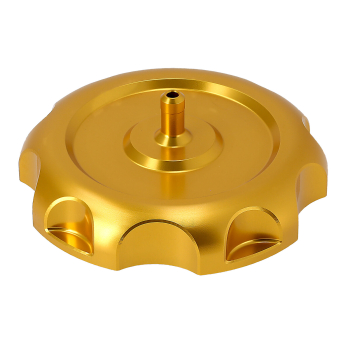 CNC Tankdeckel Ø40 (gold), Simson S50, S51, S53, S70, SR1, SR2, SR4-