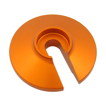 Steckscheibe, Stützring für Stoßdämpfer (orange), Simson S51, S70