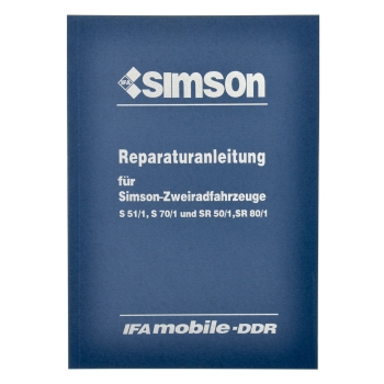 Reparaturanleitung Simson S51, SR50, SR80