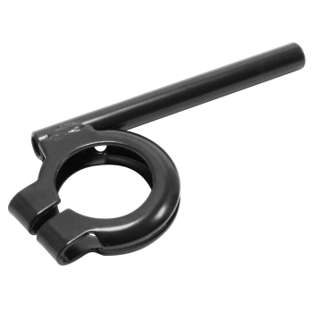Blinkerträger vorn, Blinkleuchtenträger schwarz (Ø10), Simson S50, S51, S70