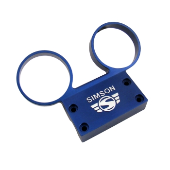 Armaturenträger für Tacho und Drehzahlmesser (blau), Simson S51, S70