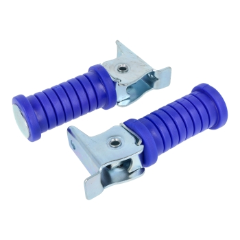 SET Soziusfußrasten (Blau), Simson S50, S51, S53, KR51, S70