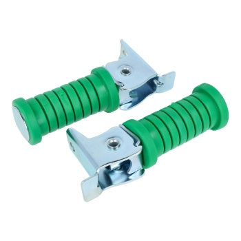 SET Soziusfußrasten (Grün), Simson S50, S51, S53, KR51, S70