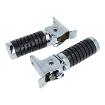 SET Soziusfußrasten, (Schwarz), Simson S50, S51, S53, KR51, S70