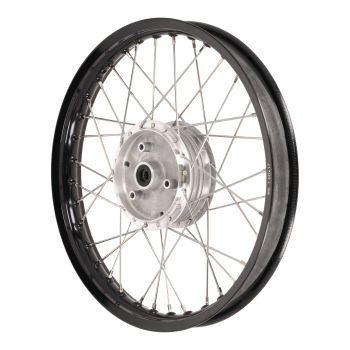 Speichenrad, Alufelge (1,6x17) Simson S53, S83, MS50