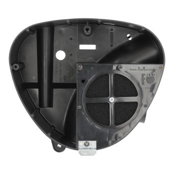 Herzkasten, Gehäusemittelteil,Tuning-Airbox mit Ø36mm Luftaulass, Simson S50, S51, S70