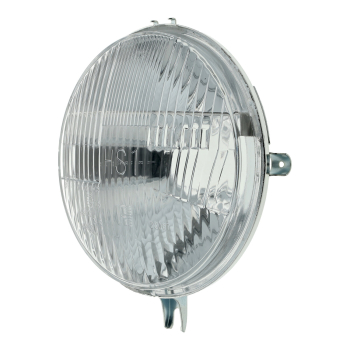 HALOGEN Rundscheinwerfer, Scheinwerfereinsatz ohne Standlicht, Simson SR50, SR80, MS50