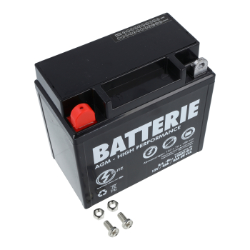 AGM-Batterie 12V 8,0 Ah, YB7-BS, MZ ETZ250, ETZ251, ETZ301