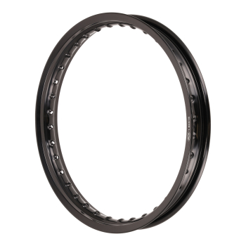 Alufelge 1,60x16 (Schwarz), Simson S50, S51, S70, KR51/1, KR51/2, S53, S83, SR4-2, SR4-3, SR4-4, DUO