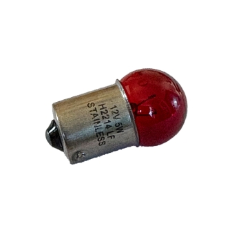 Kugellampe 12V 5W (rot) BA15s, Simson S50, S51, S70, SR50, SR80, KR51, SR4-