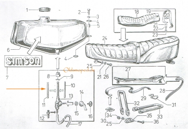 Steigrohrsieb für Benzinhahn (12x10x70), Simson KR51/1, KR51/2, S50, S51, S70, SR1, SR4-1, SR4-2, SR4-3, SR4-4, SR50, SR80