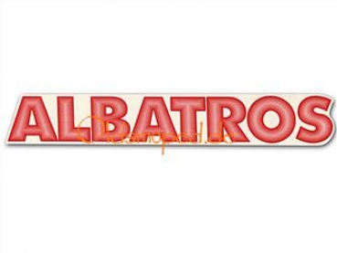 Klebefolie, Aufkleber, Schriftzug "Albatros" (30cm), Simson SD50