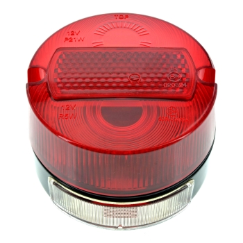 Rücklicht mit Kennzeichenbeleuchtung (Ø100mm), MZ TS125, TS150, TS250