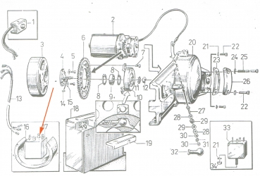 12V Anlasserrelais, Schaltrelais, Simson SR50