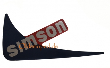 Klebefolie, Tankaufkleber (links), Simson S53CX, S83CX