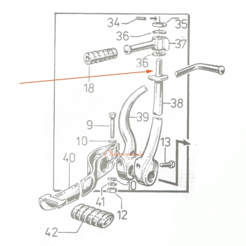 Kickstarter (klappbar), Simson S51E, S53, S70, MS50