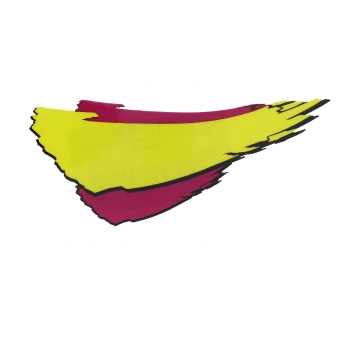 Klebefolie, Aufkleber für Scheinwerfergehäuse, Simson SR50, SR80 Gamma