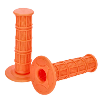SET Lenkergummis (orange), Grobes Waffelmuster, Simson S50, S51, S53, S70, SR50