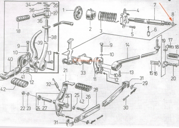 Rundring, O-Ring zur Kickstarterwelle (12x2), Simson S51, KR51/2, S53, SR50, S70, MS50, E930