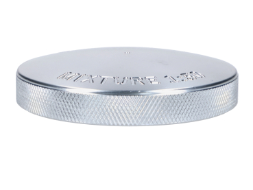 Preview: CNC Tankdeckel, Aluminium (silber), Simson S50, S51, S53, S70, S83, SR50, SR80, KR51, SR4-