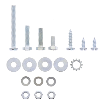 SET Normteile für Gehäusemittelteil, Seitendeckel, Simson S50, S51, S70