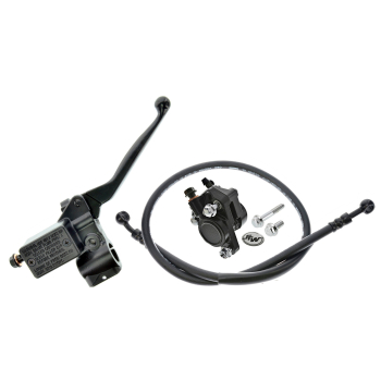 Handbremszylinder für Schnellgasgriff, Bremsschlauch 780mm, Simson S51, S53, S70, S83, SR50, SR80