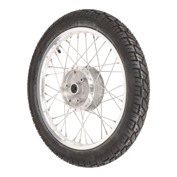 Komplettrad, Alufelge (hinten) 1,50x16 mit VRM094, Simson S50, S51, S53, DUO, KR51, SR4-2, SR4-3, SR4-4