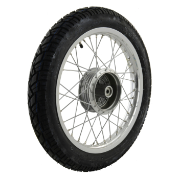 Komplettrad, Alufelge (hinten) 1,60x16 mit VRM094, Simson S50, S51, S53, S70, KR51, SR4-