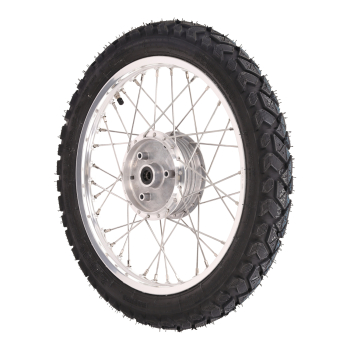 Winter-Komplettrad (hinten), Alufelge 1,50x16, Simson S50, S51, S53, S70, KR51