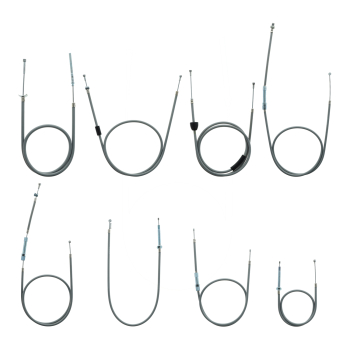 Bowdenzugsatz (grau), Simson KR51 mit Handschaltung