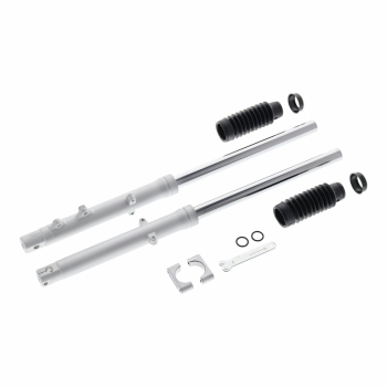Telegabelholme, Einheitsgabel (silber matt) 720 mm, Simson S50, S51, S53, S70, S83