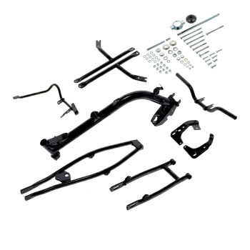 Ersatzrahmen-Baugruppe (schwarz), Simson S50, S51, S70