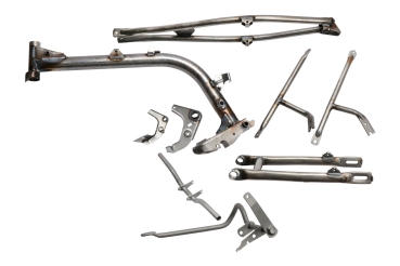 Ersatzrahmen-Baugruppe (unbeschichtet), Simson S50, S51, S70