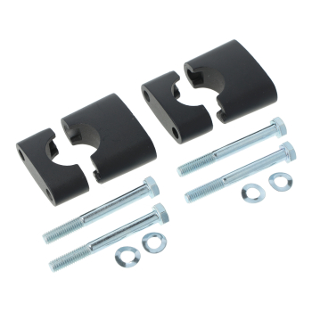 Befestigungssatz für Lenker (schwarz), Simson S50, S51, S53, S70, S51E, S70, S53, S83