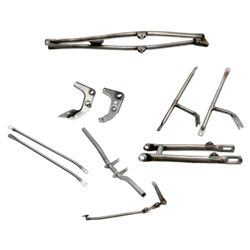 Rahmenanbauteile (blank), Simson S51E, S70E